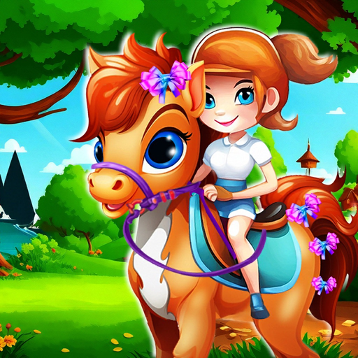 Virtual Stable Horse Care Game app icon