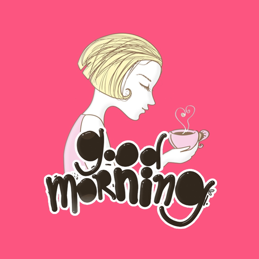 Happy Good Morning Stickers app icon