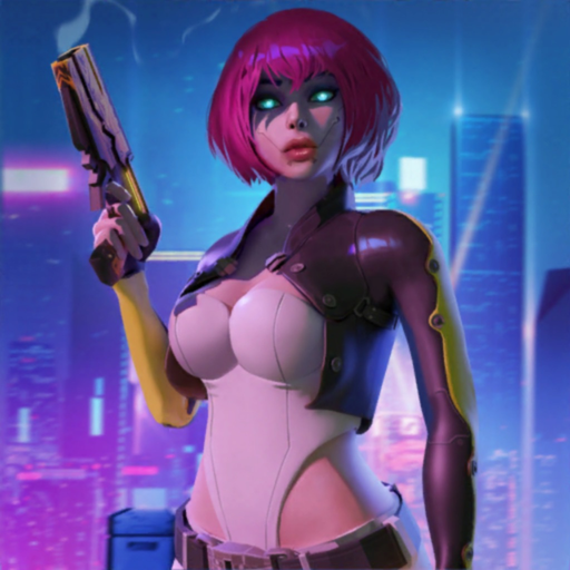 Cyber Punk Hero: Roguelike RPG app icon