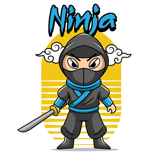 Ninja Fighting Stickers app icon