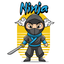 Ninja Fighting Stickers icon
