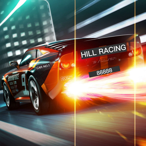 Hill racing car - Crazy game app icon