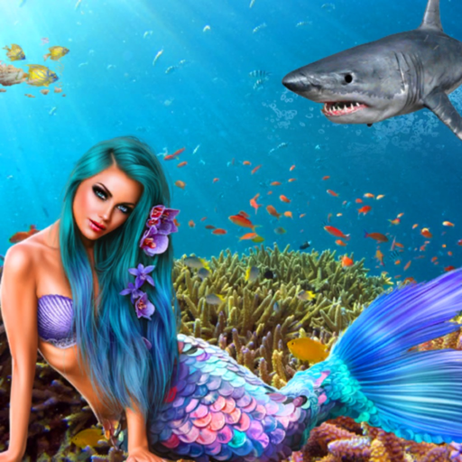 Cute Mermaid Princess Sim 2024 app icon
