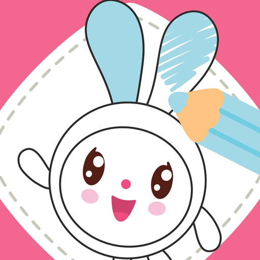 BabyRiki: Coloring Kids Games! app icon