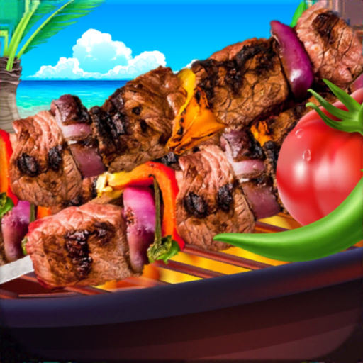BBQ Sea Beach Food Fever Party app icon