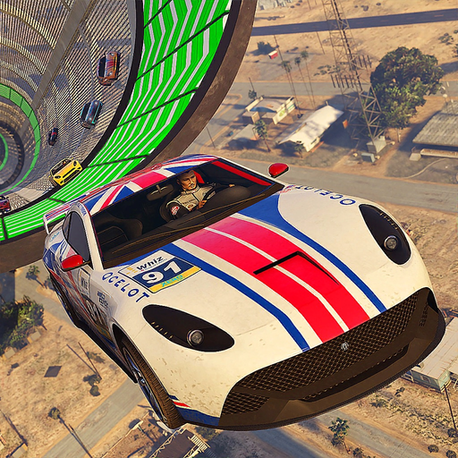 Car Stunt & Ramp Driving Sim - app icon