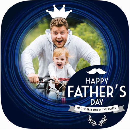 Father's Day Photo Frames 2024 app icon