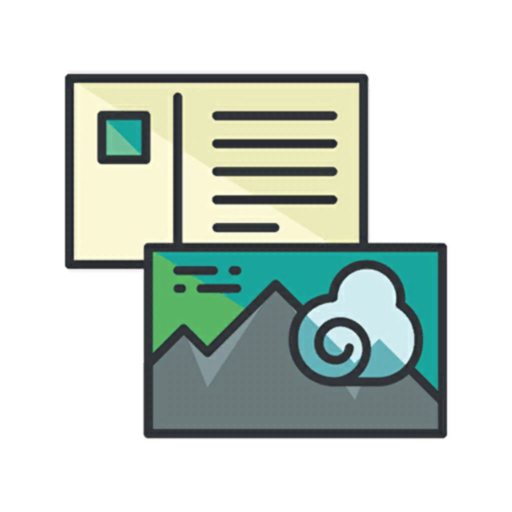 Live Postcard app icon