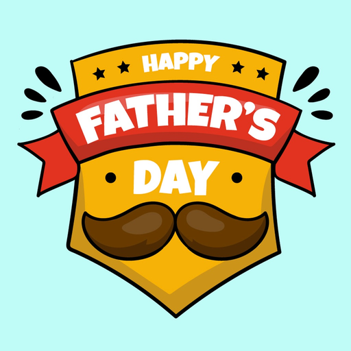 Happy Father's Day Stickers!! app icon
