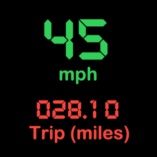 Mph Kmh Counter (Speedometer) app icon