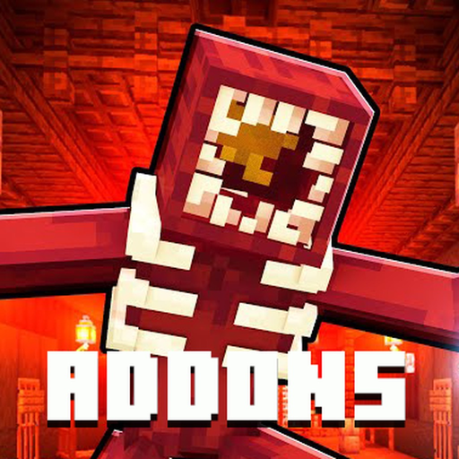 MCPE ADDONS FOR MINECRAFT PE + app icon