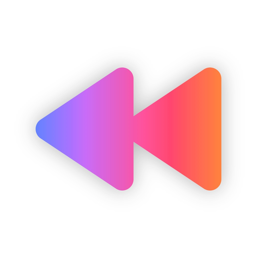 Easy Reverse Video Maker app icon