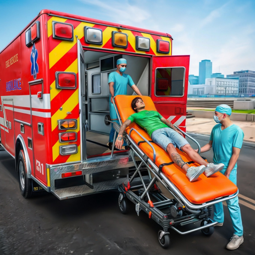 911 Ambulance-Rescue Simulator app icon