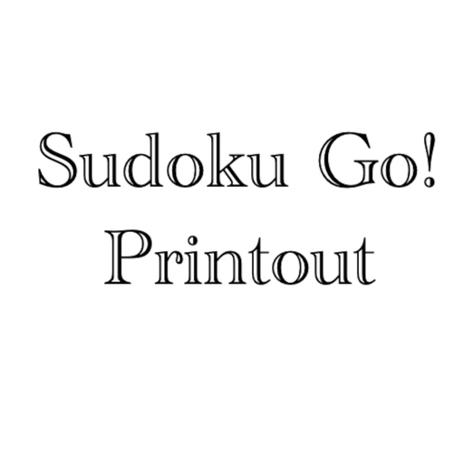 Sudoku Go! app icon