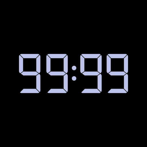 Kitchen timer only numbers app icon