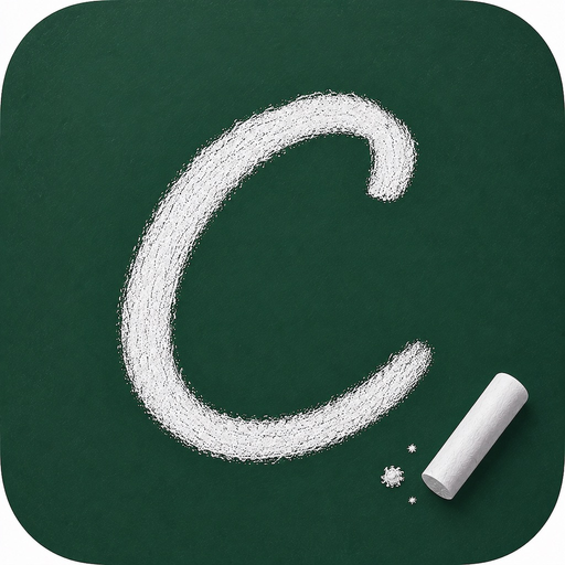 Chalk Drawing Board app icon
