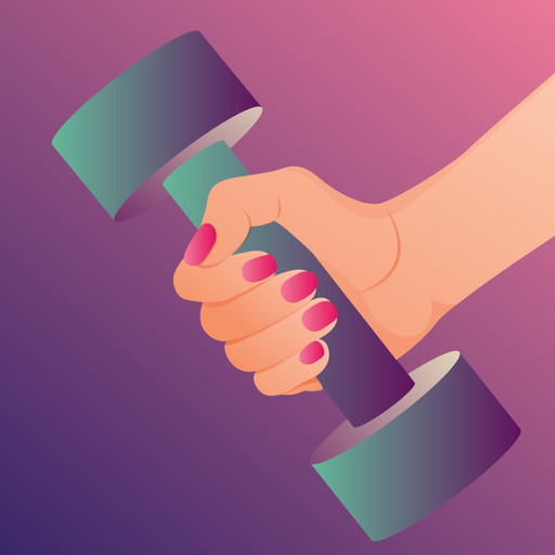 Lifting Weights for Women app icon