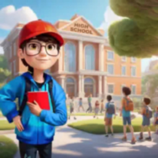 Virtual High School Life Games app icon