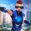Iron Robot Superhero 3D icon