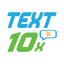 Text 10X icon