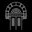 Bahnhof cowork icon