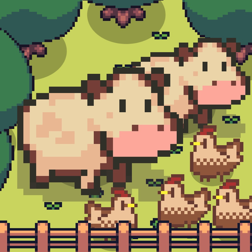 Pixel Crazy Farm app icon