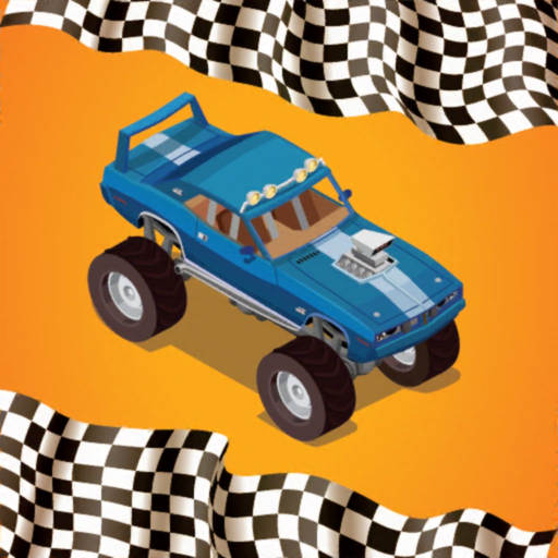 Monster Cars Race 3D app icon