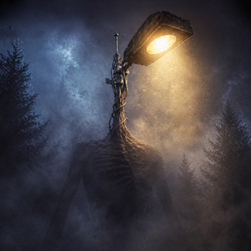 Light Head Scary SCP Monster app icon