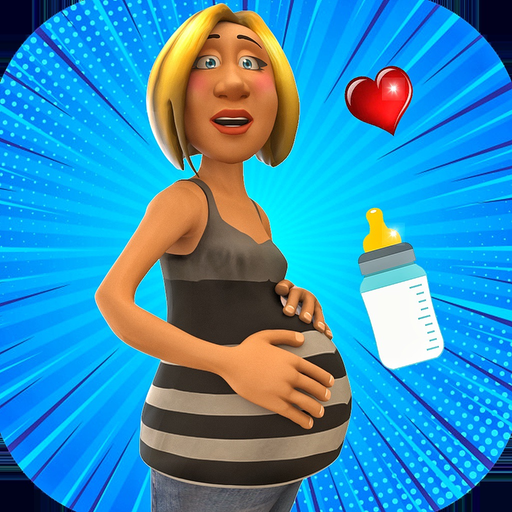 Pregnant Mother Daycare Games app icon