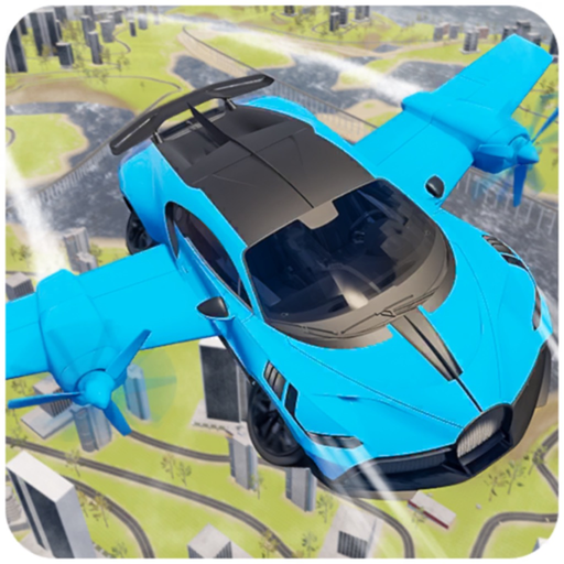 Flying Car Sim: Car Games 2022 app icon