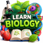 Learn Biology - Offline icon