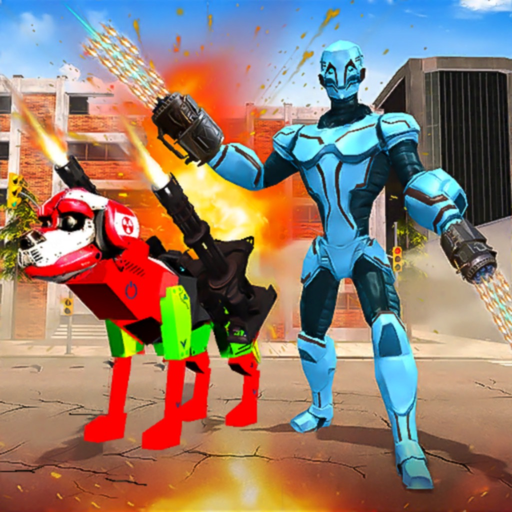 US Police Robot Dog 3D app icon