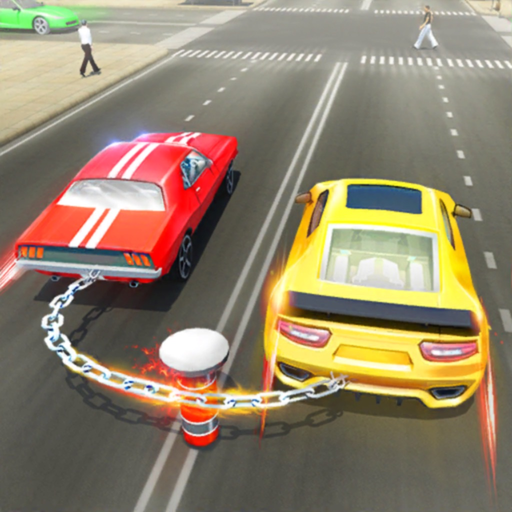 Chained Car Drag Racing Battle app icon