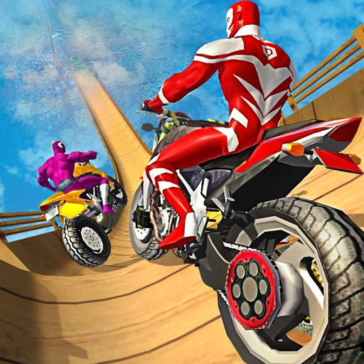 Superhero GT Bike Racing Stunt app icon