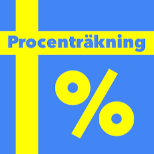Procenträkning app icon