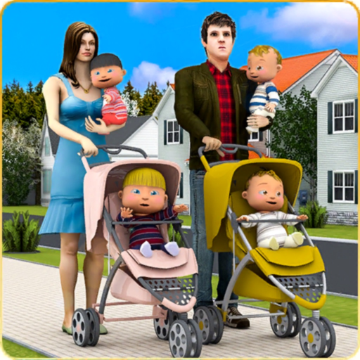 Quadruplet Baby Family Life 21 app icon