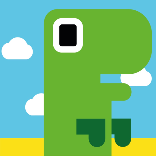 Dino - 2d runner app icon