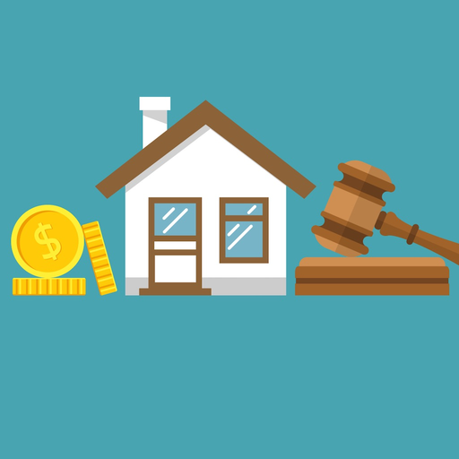 Foreclosure real estate invest app icon