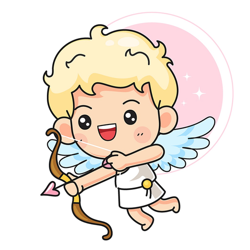 God Cupid Cute Stickers app icon