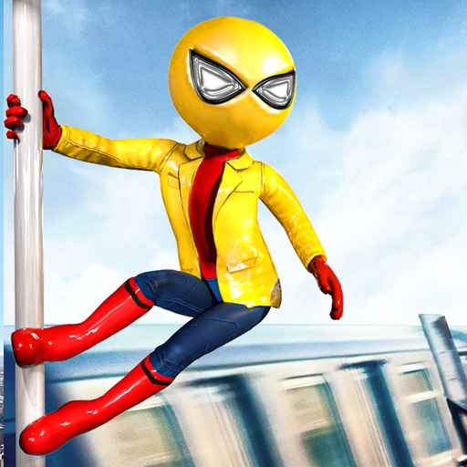 Amazing Stick Spider City Hero app icon