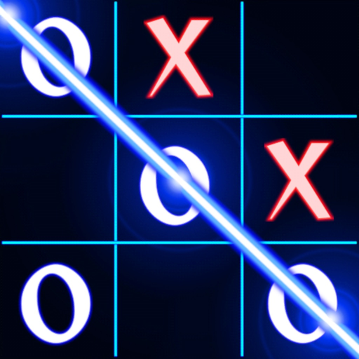 Tic Tac Toe - Glow, XO Game app icon
