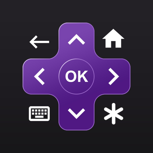 Universal Remote TV For Roku app icon