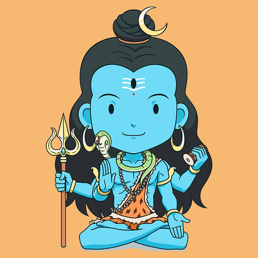 Lord Shiva Stickers! app icon