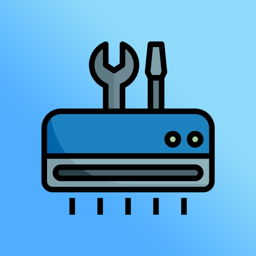 HVAC practice test, prepare app icon