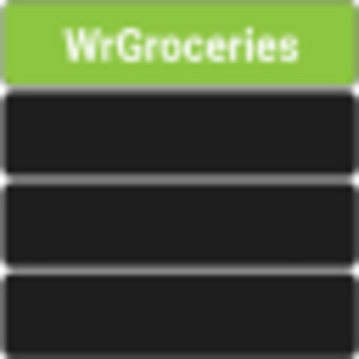 WrGroceries app icon
