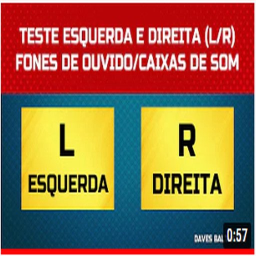 Stereo LEFT RIGHT (L/R) Test app icon