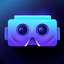 VR Virtual Reality 360° icon