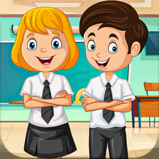 Pretend Play High School Life app icon