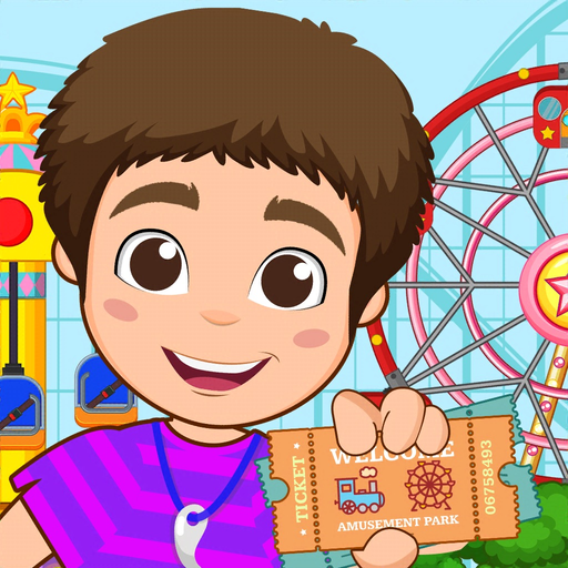 Town Theme Park Life app icon