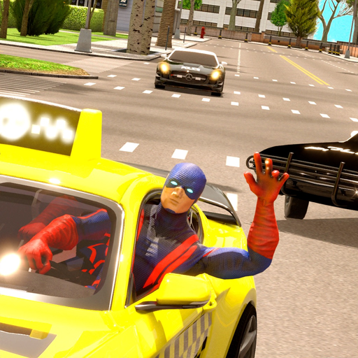 Taxi Driver Super Heroes app icon